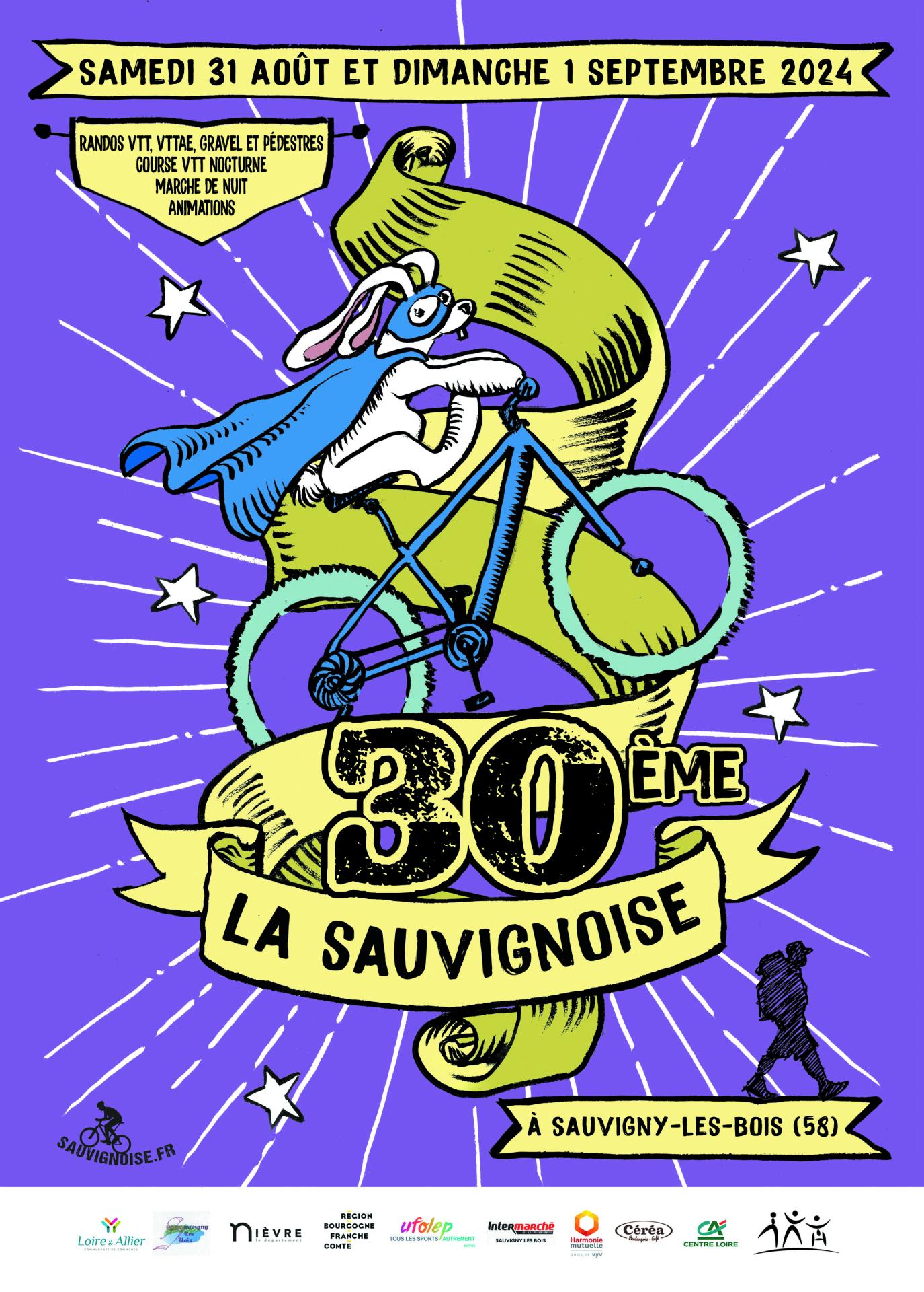 2024 sauvignoise affiche a4 officielle